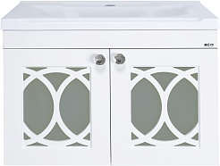 Misty Тумба под раковину Тондо 60 белая – фотография-1